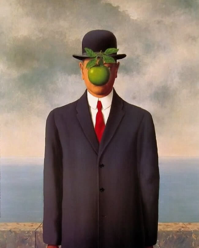 'The Son of Man' by René Magritte